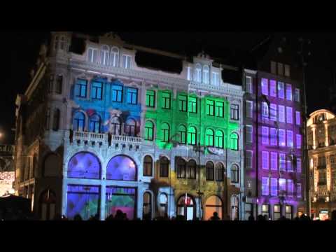 Profilový obrázek - 3D projection mapping in the city centre of Amsterdam for H&M