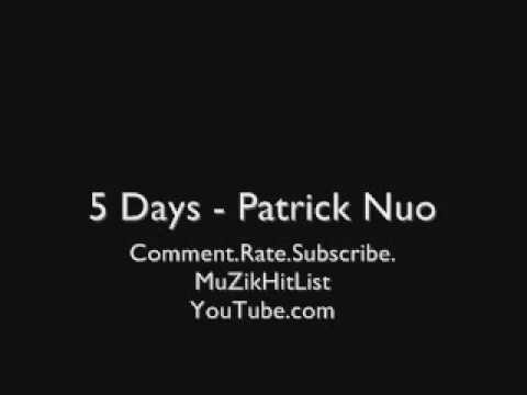 Profilový obrázek - 5 Days - Patrick Nuo [HQ]
