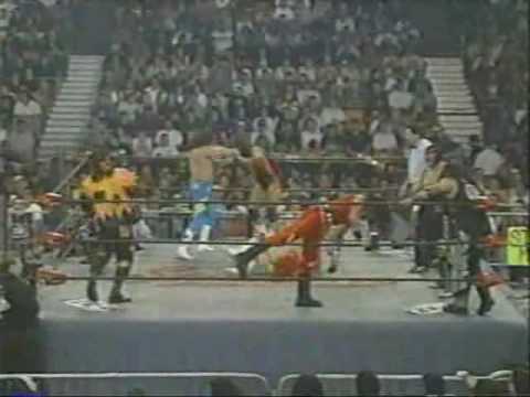 Profilový obrázek - (5.18.1998) WCW Slamboree 1998 Part 6 - Cruiserweight Battle Royal (Winner faces Jericho) Pt. 2
