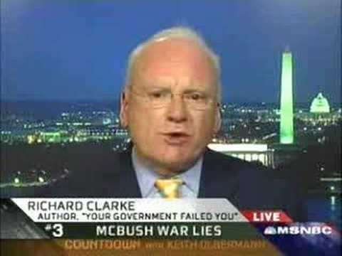 Profilový obrázek - 6/5/08. Richard Clarke on Senate report: Bush, Cheney Lied