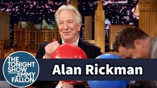 Alan Rickman Takes Jimmy to Task for His Impersonation