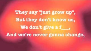 Avril lavigne - Here's to never growing up