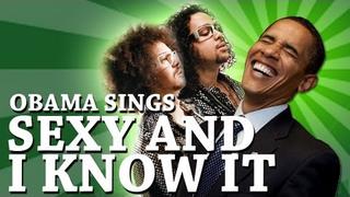 Barack Obama Singing Sexy and I Know It by LMFAO [OFFICIAL]