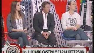 CARLA PETERSON Y LUCIANO CASTRO EN RSM