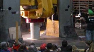 Concrete Crusher at Engineering Open House