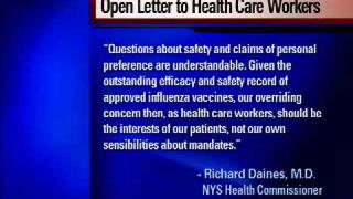 Forced Vaccines Refused By Nurses In New York