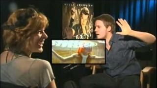 Funny interview with Milla Jovovich and Wentworth Miller by Jonas van Tielen.