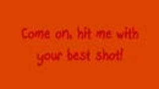 Hit me with your best shot-Pat Benatar With ylrics