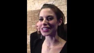 Interview with Meghan Ory at 'From Scotland with Love' Fashion Sho