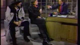 Johnny Cash & Waylon Jennings on David Letterman
