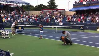 Kaitlyn Maher - 7yo - National Anthem at Legg Mason Tennis Tourney - 8/2/2011