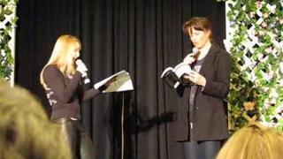 Lucy Lawless & Renee O'Conner at 2010 XWP Con- Pt 2 of 3