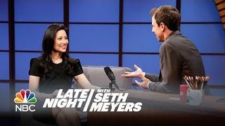 Lucy Liu Interview - Late Night with Seth Meyers