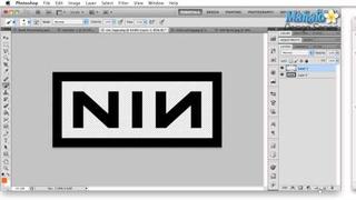 Photoshop Tutorial - Logo Case Study - Nine Inch Nails 