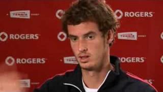 ROGERS MASTERS TENNIS TORONTO - ANDY MURRAY INTERVIEW