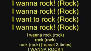 Twisted Sister - I Wanna Rock with lyrics