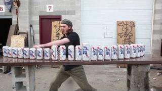Zombie Tools: Max vs 24 Beer Cans
