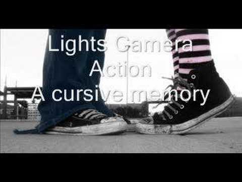 Profilový obrázek - A cursive memory - lights cammera action
