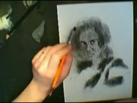 Profilový obrázek - A fast drawing of Ronnie James Dio