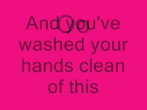 Profilový obrázek - Alanis Morissette- Hands Clean with Lyrics
