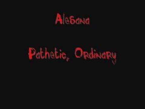 Profilový obrázek - Alesana - Pathetic, Ordinary