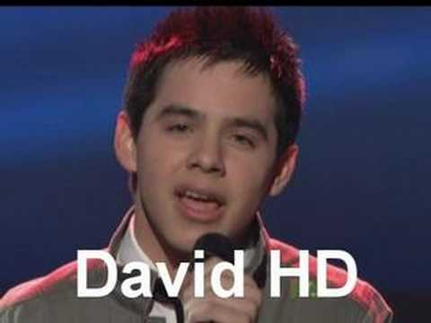 Profilový obrázek - American Idol 7 - Top 6 - David Archuleta - Think of me - HD