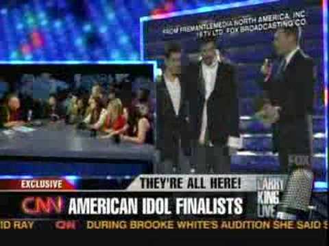 Profilový obrázek - American Idol on Larry King (5.23.08) Q&A Pt 7
