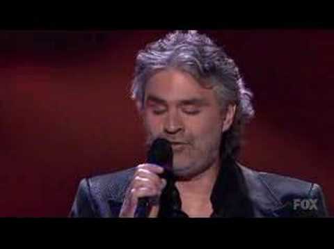 Profilový obrázek - Andrea Bocelli on American Idol