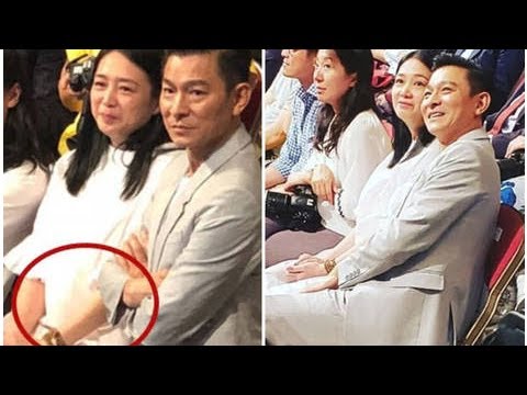 Profilový obrázek - Andy Lau se svoji těhotnou manželkou