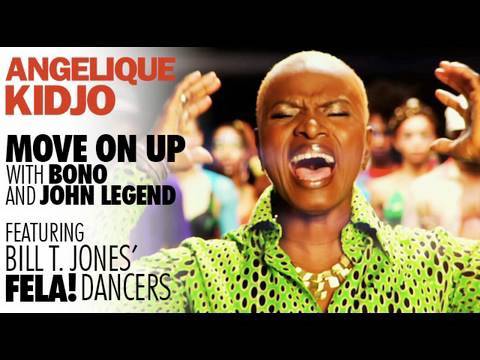 Profilový obrázek - Angelique Kidjo - MOVE ON UP - with Bono and John Legend featuring the Bill T. Jones' FELA! Dancers