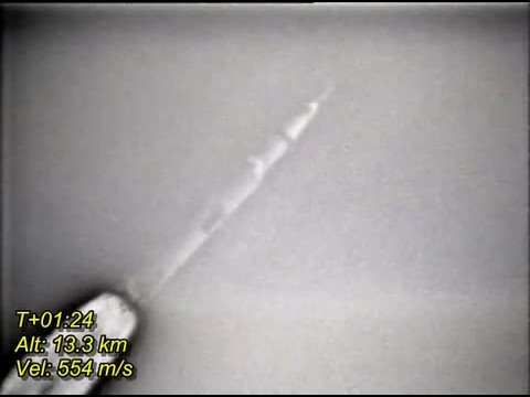 Profilový obrázek - Apollo 11 launch w/ altitude and velocity data