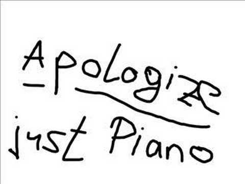 Profilový obrázek - Apologize Piano Version