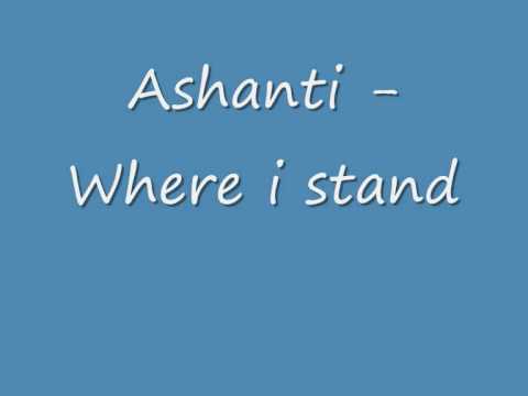 Profilový obrázek - Ashanti - Where i stand