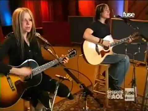 Profilový obrázek - Avril Lavigne - My Happy Ending (live acoustic at Aol session)