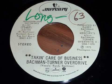 Profilový obrázek - Bachman-Turner Overdrive (BTO) "Takin' Care Of Business" 45rpm