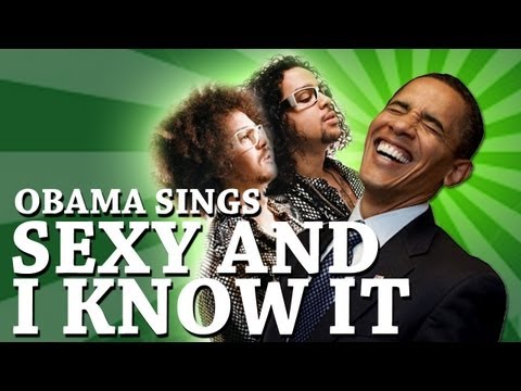 Profilový obrázek - Barack Obama Singing Sexy and I Know It by LMFAO [OFFICIAL]
