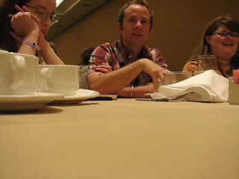 Profilový obrázek - Billy Boyd at our table at Charity Breakfast