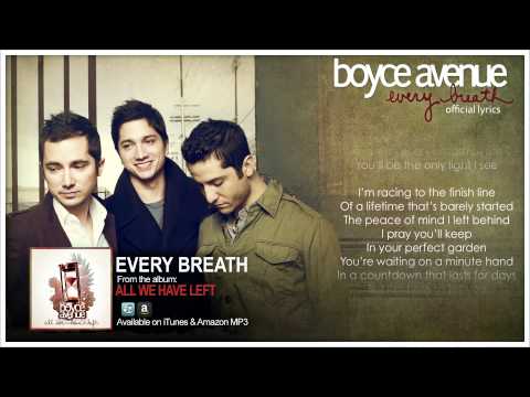 Profilový obrázek - Boyce Avenue - Every Breath (Official Song & Lyrics) on iTunes