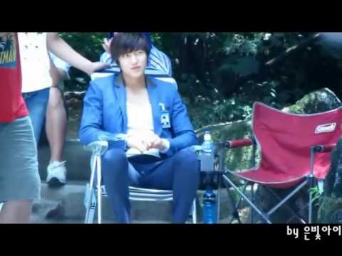 Profilový obrázek - [BTS] Lee Min Ho and Park Min Young "Touch Moment" when shooting City Hunter