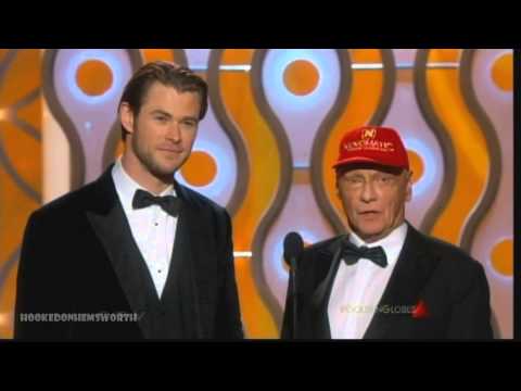Profilový obrázek - Chris Hemsworth and Niki Lauda - Golden Globes 2014
