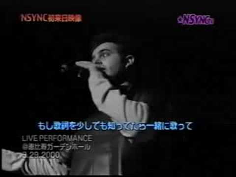 Profilový obrázek - Chris Kirkpatrick as the MC (*NSYNC Live in Japan 2000)