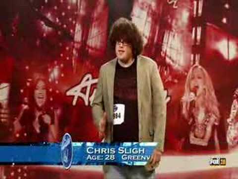 Profilový obrázek - Chris Sligh - first audition. American Idol