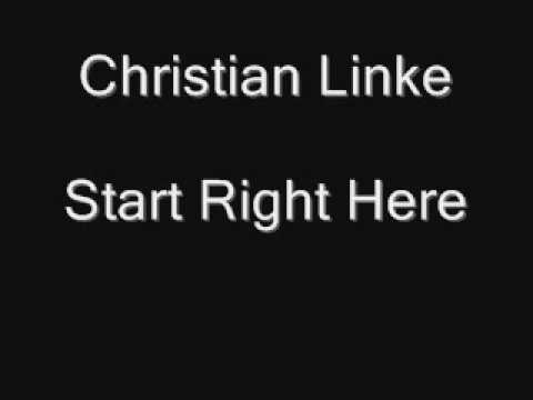 Profilový obrázek - Christian Linke - Start Right Here
