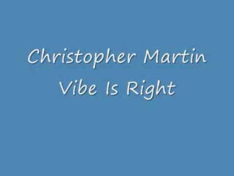 Profilový obrázek - Christopher Martin - Vibe Is Right