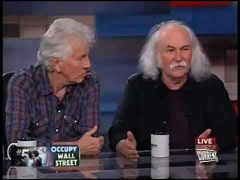 Profilový obrázek - Countdown: Activists and troubadours David Crosby & Graham Nash, inspired by their OWS appearance