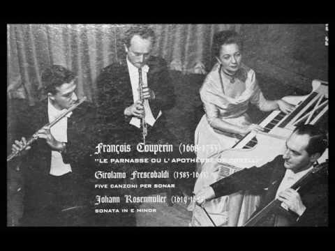 Profilový obrázek - Couperin / The Harpsichord Quartet, 1953: Le Parnasse ou L'Apotheose De Corelli - Complete, Indexed