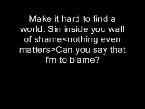 Profilový obrázek - Course of nature Wall of shame lyrics