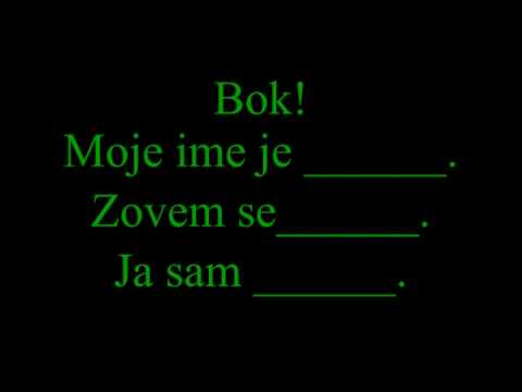 Profilový obrázek - Croatian 101 - Lesson 5 (Introductions)