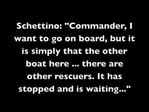 Profilový obrázek - Cruise Capt. Francesco Schettino and Italian coast guard De Falco phone call
