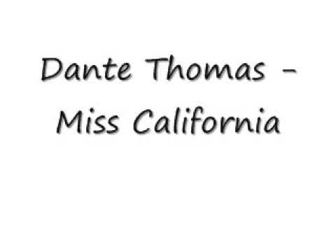 Profilový obrázek - Dante Thomas - Miss California